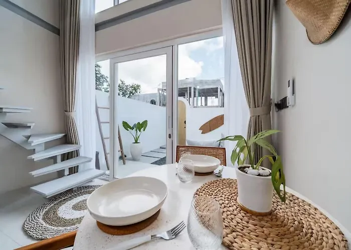 Сasa de vacaciones Serene 1br With Private Pool Near Balangan *